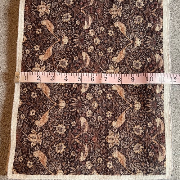 William Morris Strawberry Thief Set Of 6 Fabric Placemats - Picture 5 of 5